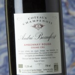 André Beaufort Coteaux Champenois Ambonnay Rouge Grand Cru André Beaufort Coteaux Champenois Ambonnay Rouge Grand Cru