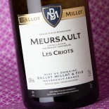 Ballot Millot Meursault Les Criots 2022