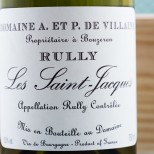 Domaine A. et P. De Villaine Rully Les Saint-Jacques 2022 Domaine A. et P. De Villaine Rully Les Saint-Jacques 2022