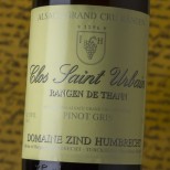Zind Humbrecht Pinot Gris Rangen de Thann Clos Saint Urbain Grand Cru 2023 Zind Humbrecht Pinot Gris Rangen de Thann Clos Saint Urbain Grand Cru 2023