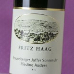 Fritz Haag Brauneberger Juffer Sonnenuhr Riesling Auslese 2022 Fritz Haag Brauneberger Juffer Sonnenuhr Riesling Auslese 2022