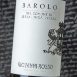 Giovanni Rosso Barolo Del Comune Di Serralunga D'Alba 2020