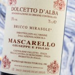 Mascarello Dolcetto d'Alba Bricco Mirasole 2017 Mascarello Dolcetto d'Alba Bricco Mirasole 2017