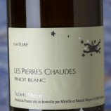 Julien Meyer Pinot Blanc Les Pierres Chaudes 2019