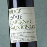 Ridge Cabernet Sauvignon Estate 2020 Ridge Cabernet Sauvignon Estate 2020