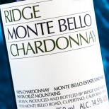 Ridge Monte Bello Chardonnay 2013 Ridge Monte Bello Chardonnay 2013