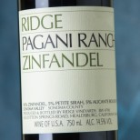 Ridge Pagani Ranch Zinfandel 2021 Ridge Pagani Ranch Zinfandel 2021